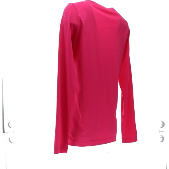 Lands' End Women's Petite LS SUPIMA SCOOP T-SHRT Laurel Blossom M NEW 494509 - Picture 5 of 8